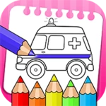 Logo of Vehicle Coloring &Drawing Book android Application 